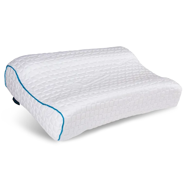 Подушка ортопедическая Тривес Evolution ТОП-906 Solace, с эффектом памяти и выемкой под плечо, валики 14 и 12 см