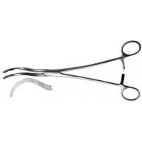 Зажим Федорова для почечной ножки, изогнутый по рад., №2, большой, 255 мм З-26Т