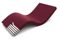 Матрац универсальный ЭсДжиМедикал НПВ 8241 (2000x900x80) бордовый