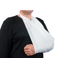 Повязка косыночная универсальная МЕДПЛАНТ ПКу-01, цвет белый, упаковка Вакуум, артикул 1265