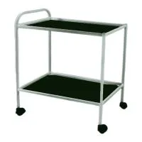 Стол процедурный передвижной с двумя полками СПп-01-МСК (полки-нерж. сталь, МСК-501М)