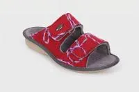 Тапочки ортопедические Luomma LM-809.033, цвет вязь бордо 