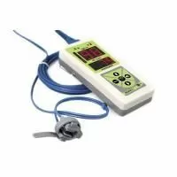Пульсоксиметр портативный МЕДПЛАНТ Окситест-1 с сетевым адаптером и детским датчиком-манжетой, артикул 976