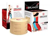 Кинезио тейп BBalance BBTape Lymph Tape перфорированный для тела (5см*5м) бежевый