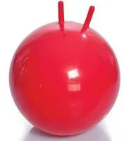 L 2350b Гимнастический мяч 50см (в коробке с насосом) красный