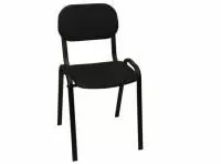 Стул на металлическом каркасе Персона 4 черный