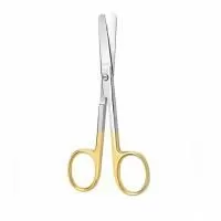 Ножницы тупоконечные вертикально-изогнутые TC Hilbro