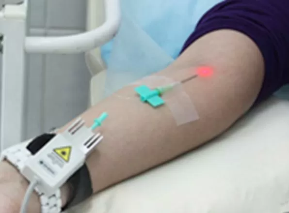 Аппарат для внутривенного облучения крови Мустанг-ВЛОК 1 канал