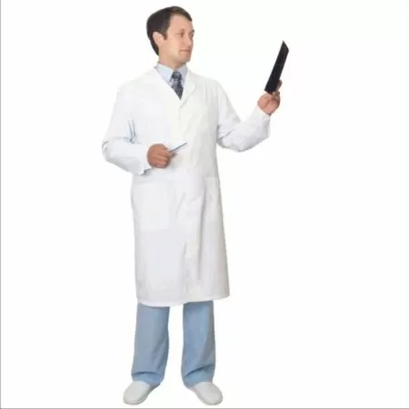 Халат мужской Классик белый