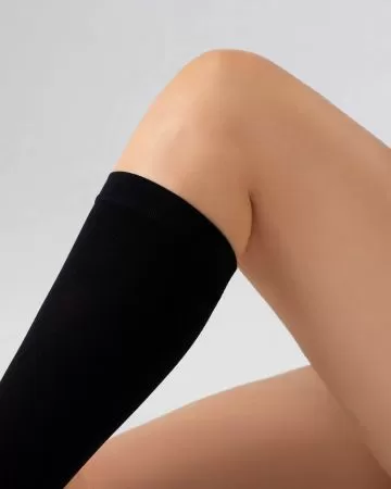 Гольфы компрессионные OFA BAMBERG Classic унисекс с открытым носком 2 класс компрессии цвет черный 