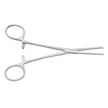 Зажим Hilbro 14.0224.20 кровоостанавливающий 1*2 зубый, зубчатый прямой №3 200мм Кохер