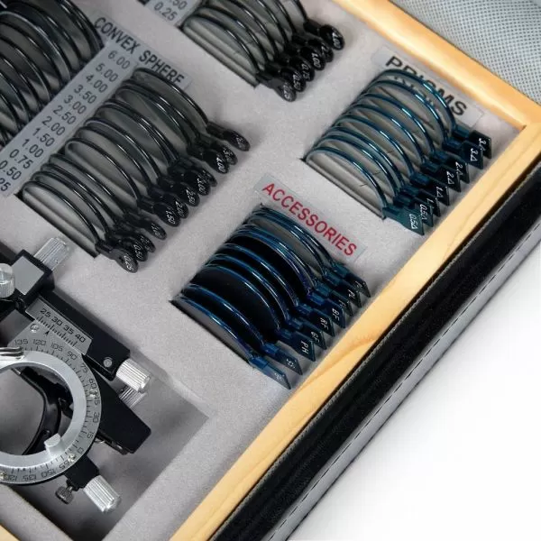 Набор на 103 пробных очковых линз Армед в металлической обойме с оправой с поверкой