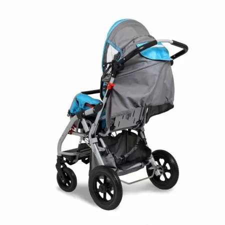 Кресло-коляска Армед H006-1 для детей с ДЦП со съемным сидением, столиком и быстросъемными колесами 