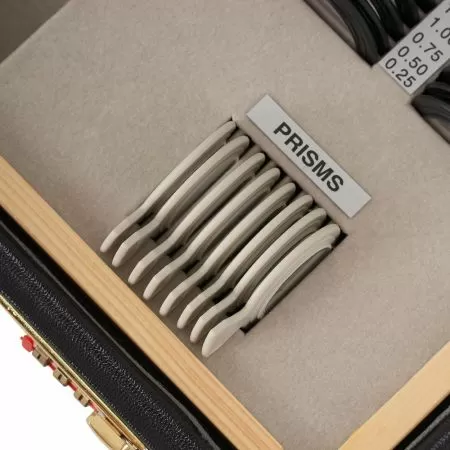 Набор на 158 пробных очковых линз Армед в пластиковой обойме с оправой без поверки 