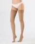 Чулки компрессионные OFA BAMBERG Classic унисекс 1 класс компрессии с закрытым носком и гладкой резинкой цвет бежевый 