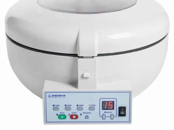 Центрифуга лабораторная Элекон ЦЛМН-Р-10-01 с прозрачным окном для визуального контроля вращения