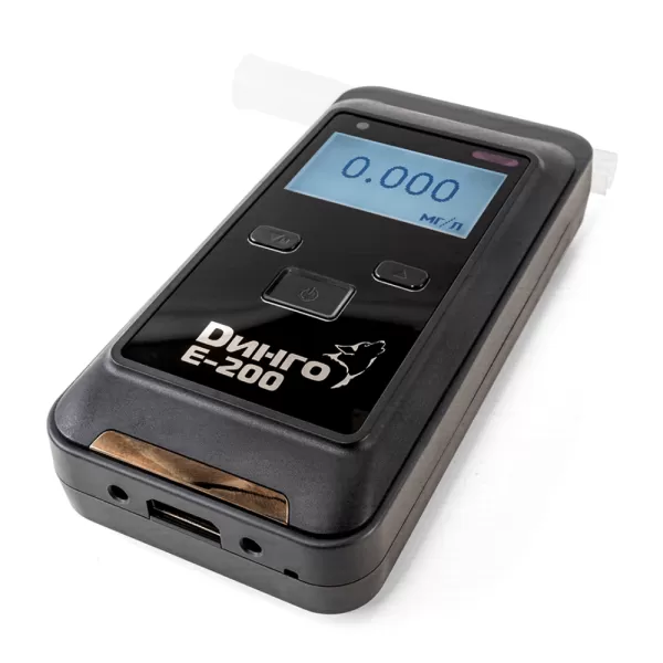 Алкотестер профессиональный Динго E-200 (В) с Bluetooth