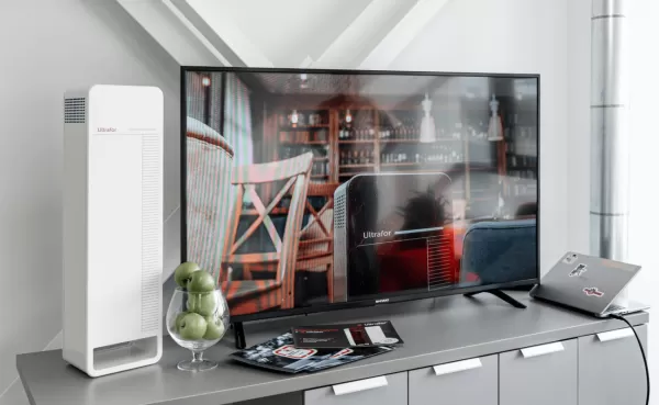 Облучатель-рециркулятор бактерицидный бытовой Ultrafor Lite, 1 лампа 30 Вт, белый