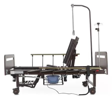 Кровать электрическая MED-MOS YG-3 ЛДСП венге с туалетом и функцией переворота 