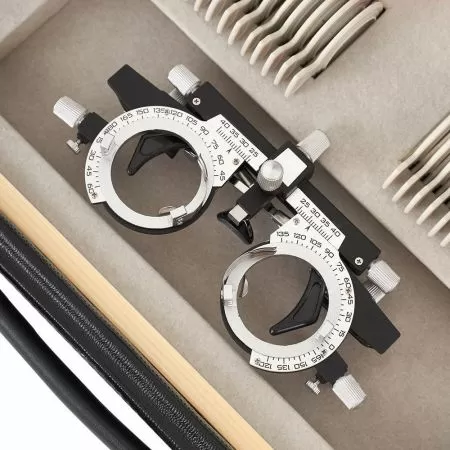 Набор на 266 пробных очковых линз Армед в пластиковой обойме с оправой без поверки