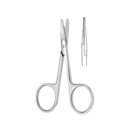 Ножницы тупоконечные прямые 100 мм Hilbro 10.0016.10