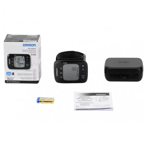 Тонометр автоматический на запястье Omron RS7 Intelli IT (HEM-6232T-RU)