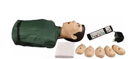 Тренажер сердечно-легочной и мозговой реанимации пруж/мех. с индикацией – торс "Максим II" Т1