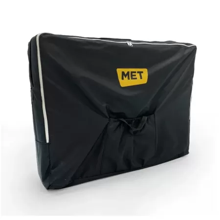 Стол массажный MET Comfort A2, артикул 18459, 2-х секционный складной алюминиевый суперлегкий, синий