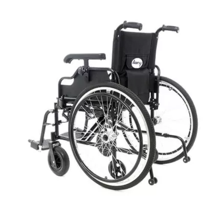 Кресло-коляска механическая Barry A8 Т, ширина сиденья 46см, пневматические колеса