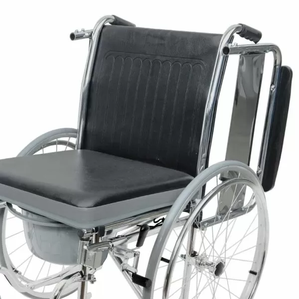 Кресло-коляска Barry W5 с санитарным оснащением, ширина сиденья 45 см