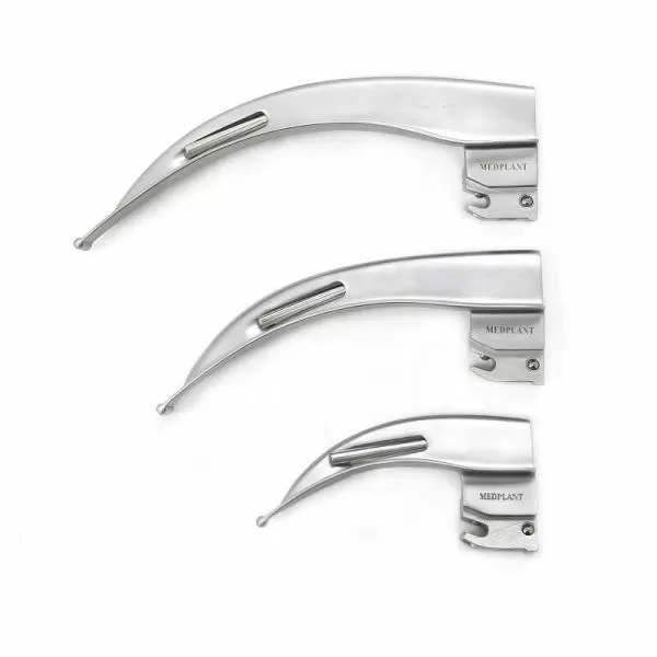 Ларингоскоп волоконно-оптический для экстренной медицины МЕДПЛАНТ ЛЭМ-02/ВО детский, 4 клинка, артикул 1260