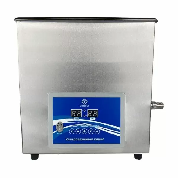 Ультразвуковая ванна (мойка) Stegler 10DT (10 л, 20-80 °C, 240 Вт)