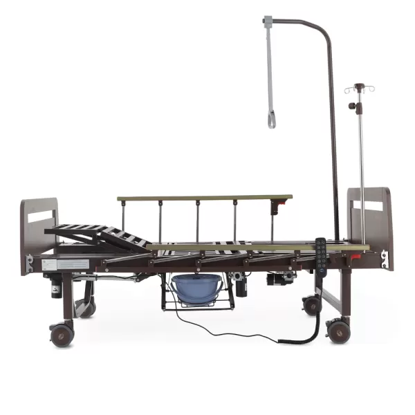 Кровать электрическая MED-MOS YG-3 ЛДСП венге с туалетом и функцией переворота 