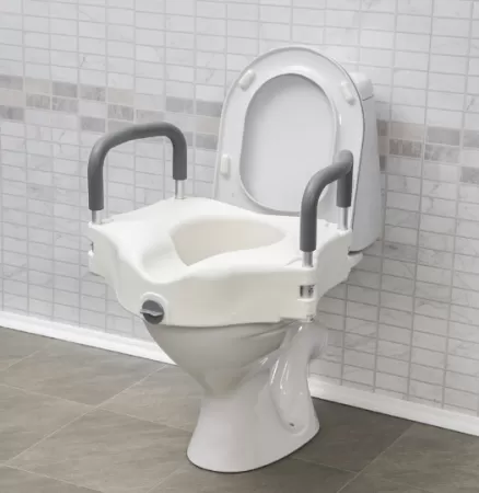 Насадка на унитаз, с подлокотниками "Ortonica" TU-233