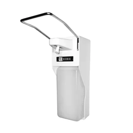 Дозатор для флаконов локтевой пластик Bio 1 л