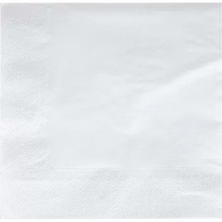 Салфетки бумажные Luscan 2-слойные 33x33 см белые (200 листов в пачке)