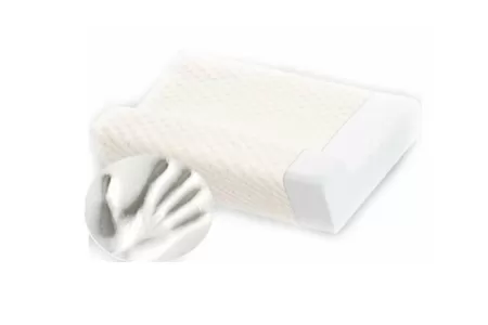 Подушка ортопедическая Тривес ТОП-106/Т.506, с эффектом памяти, валик 13 см