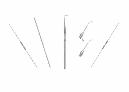 Набор инструментов для офтальмохир для промывания слезных путей микрохир (арт. К-мТ-ПСП) н3-13мт
