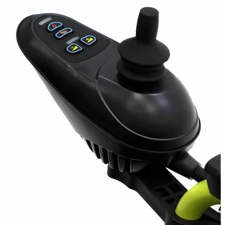 Кресло-коляска с электроприводом MET Compact 35 с алюминиевой рамой и двумя аккумуляторами