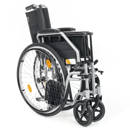 Кресло-коляска МЕТ TRANSIT 350 с транзитными колесами, колеса пневматические