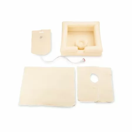 Ванна надувная Армед LUX для мытья головы лежачим пациентам в комплекте емкость, защитный фартук, подстилка