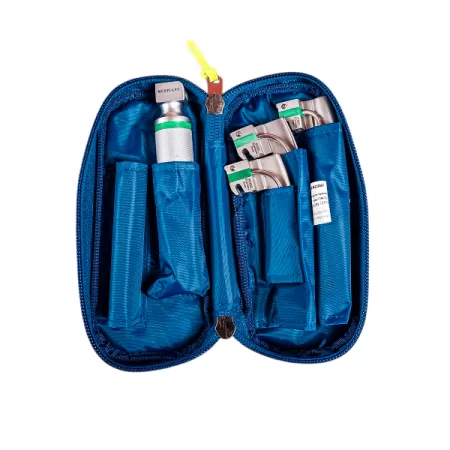 Ларингоскоп волоконно-оптический для экстренной медицины МЕДПЛАНТ ЛЭМ-02/ВО взрослый, 3 клинка, артикул 733