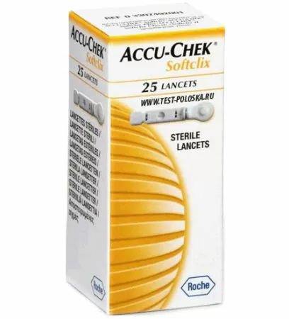 Ланцеты Accu-Chek SoftClix д/прокола №25