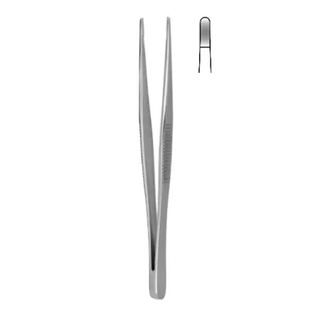 Пинцет эпиляционный 95х2,0 мм Hilbro 12.0443.09