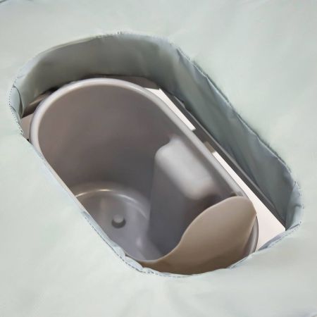 Кровать механическая МЕТ REMEKS, артикул 21077, кардиокресло, туалет, с функцией переворота, нагрузка до 150 кг