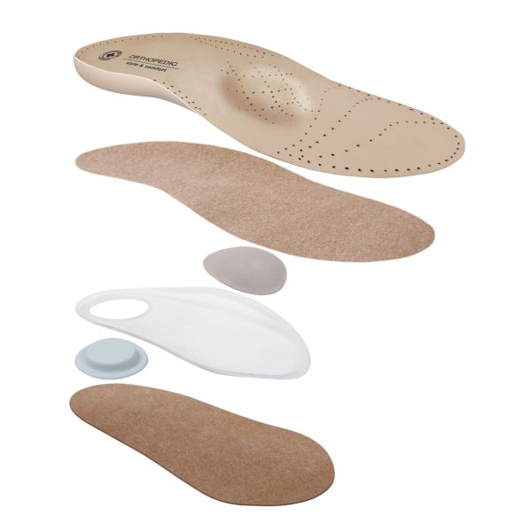 Стельки ортопедические Luomma Lum 203 каркасные, при весе до 120 кг  